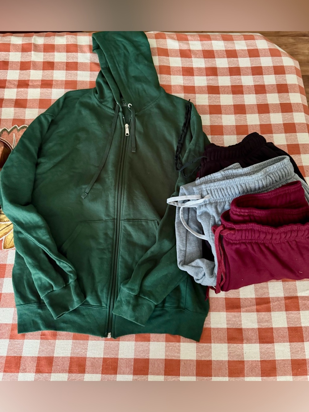 Zip hoodie and jogger bundle